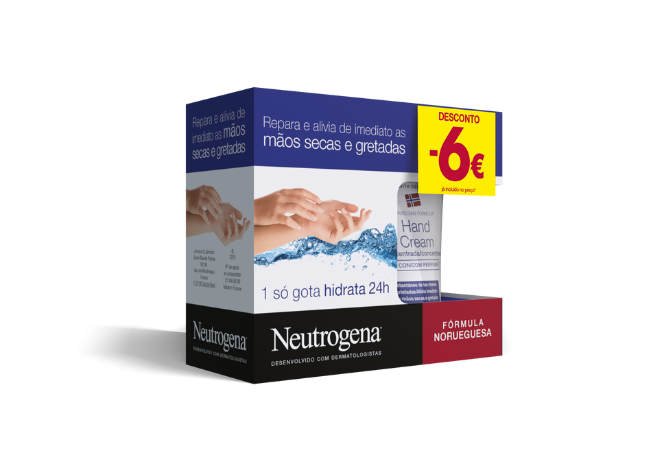 Neutrogena Mãos Creme Concentrado com perfume 50ml x2 com desconto de 6€