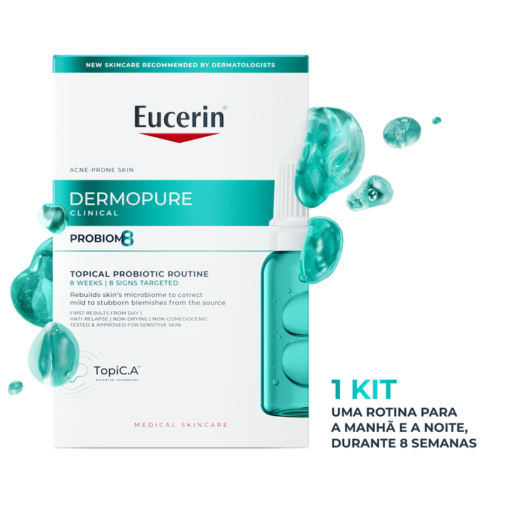 Eucerin DermoPure Clinical Probiom8 Rotina