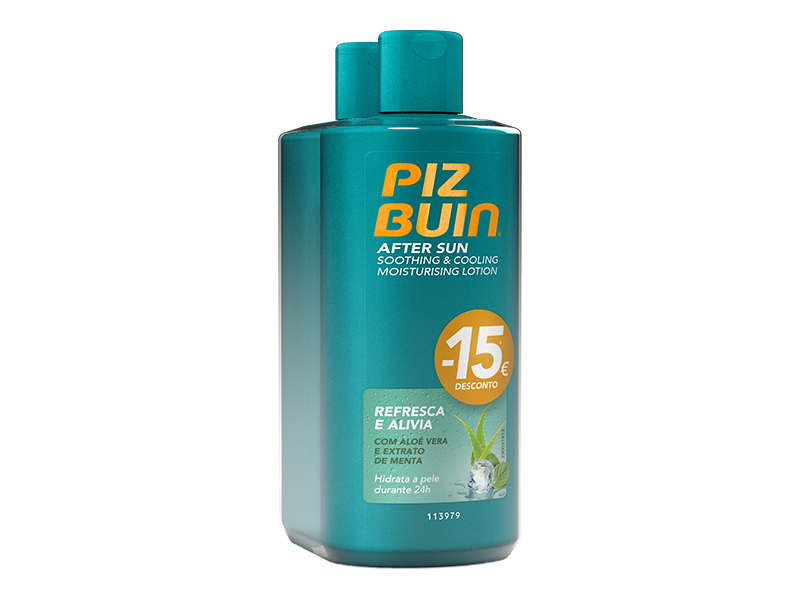 Piz Buin After Sun Loção 2x200ml