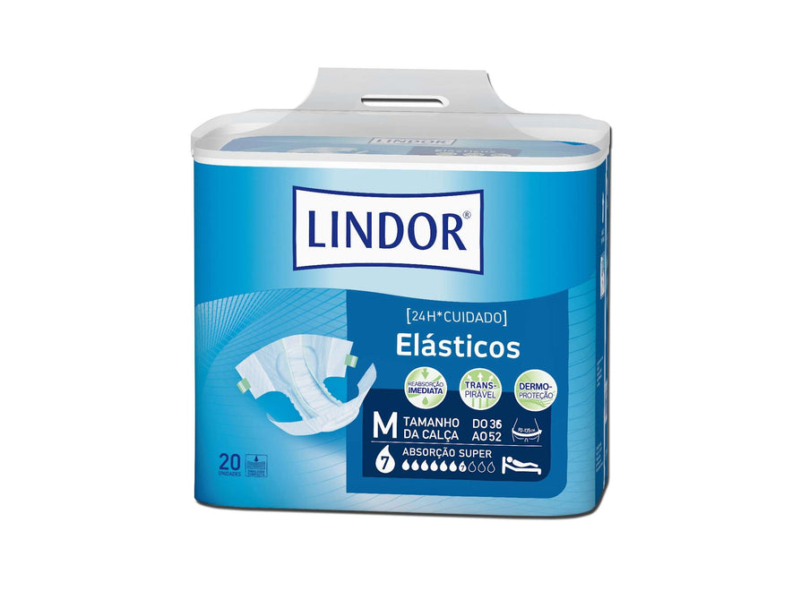 Lindor Elásticos Super Tamanho M 20 Unidades