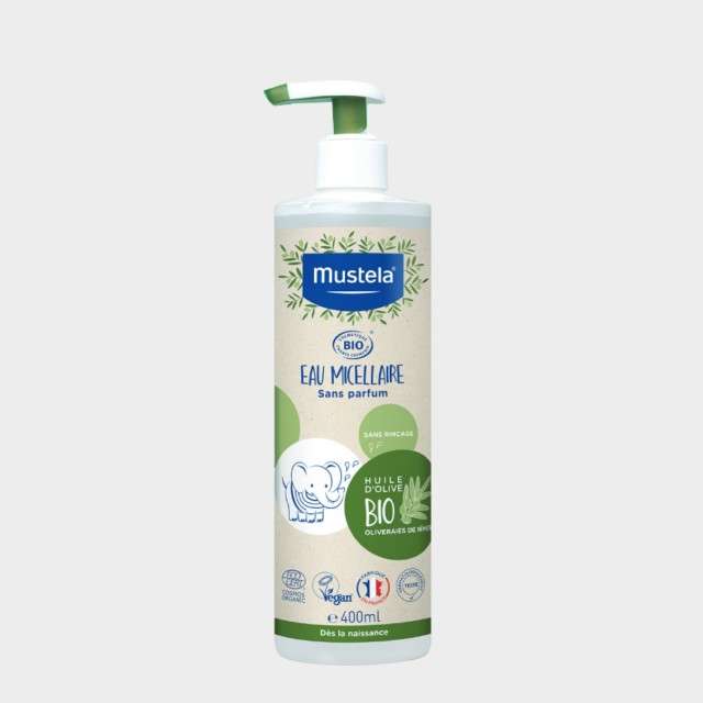 Mustela Água Micelar Bio sem perfume 400ml