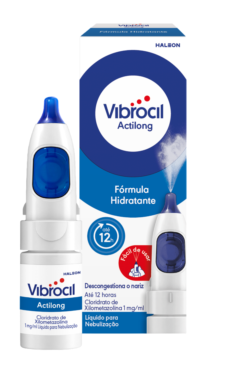 Vibrocil Actilong  1mg/ml Frasco Nebulizador 10ml Solução para Inalação por Nebulização