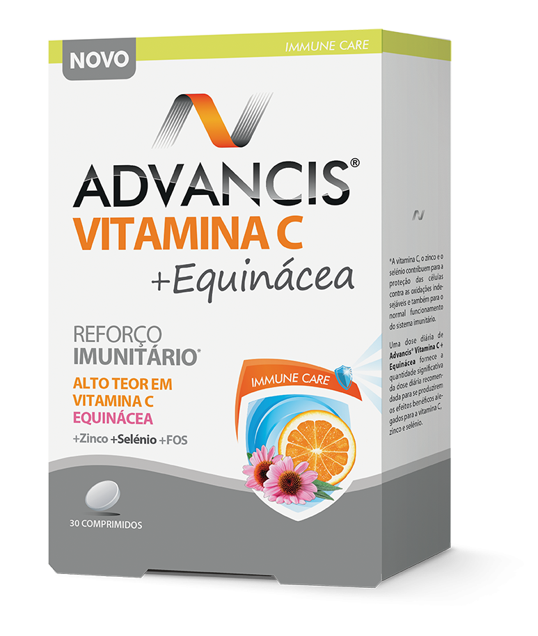 Advancis Vitamina C + Equinácea 30 comprimidos