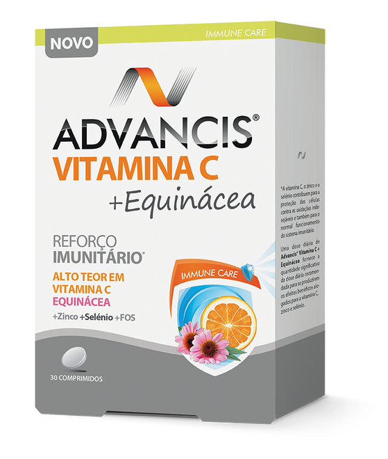 Advancis Vitamina C + Equinácea 30 comprimidos