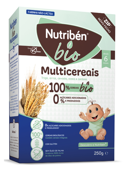 Nutribén Bio Multicereais Farinha - 250G