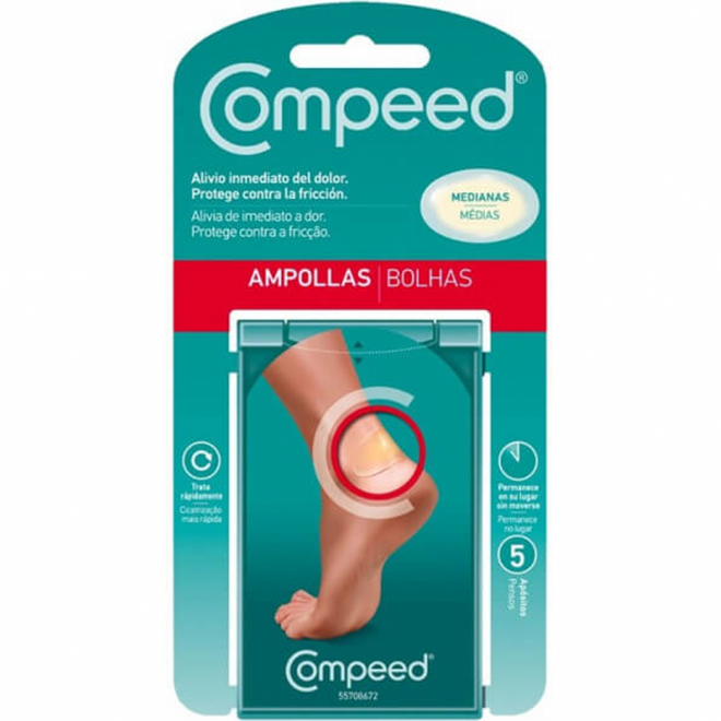 Compeed Bolhas Médias 5 Pensos