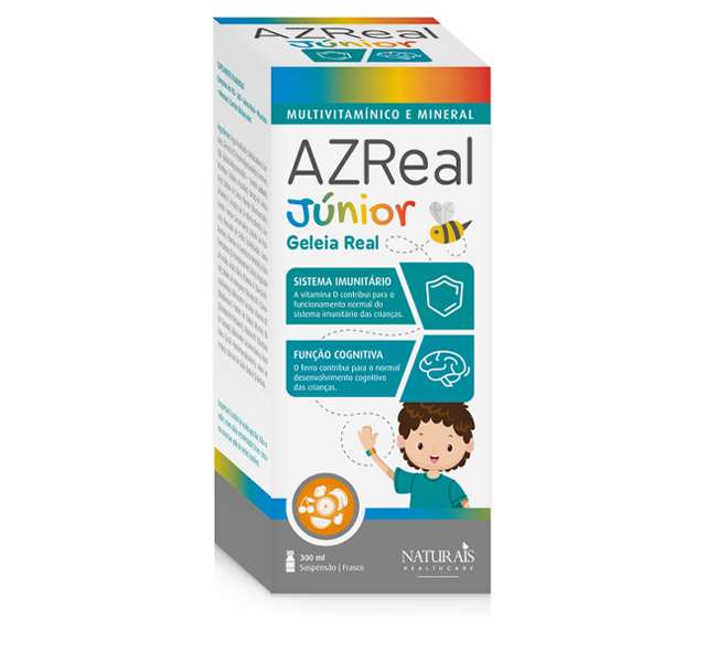 AzReal Júnior Multivitamínico e Multimineral 300ml