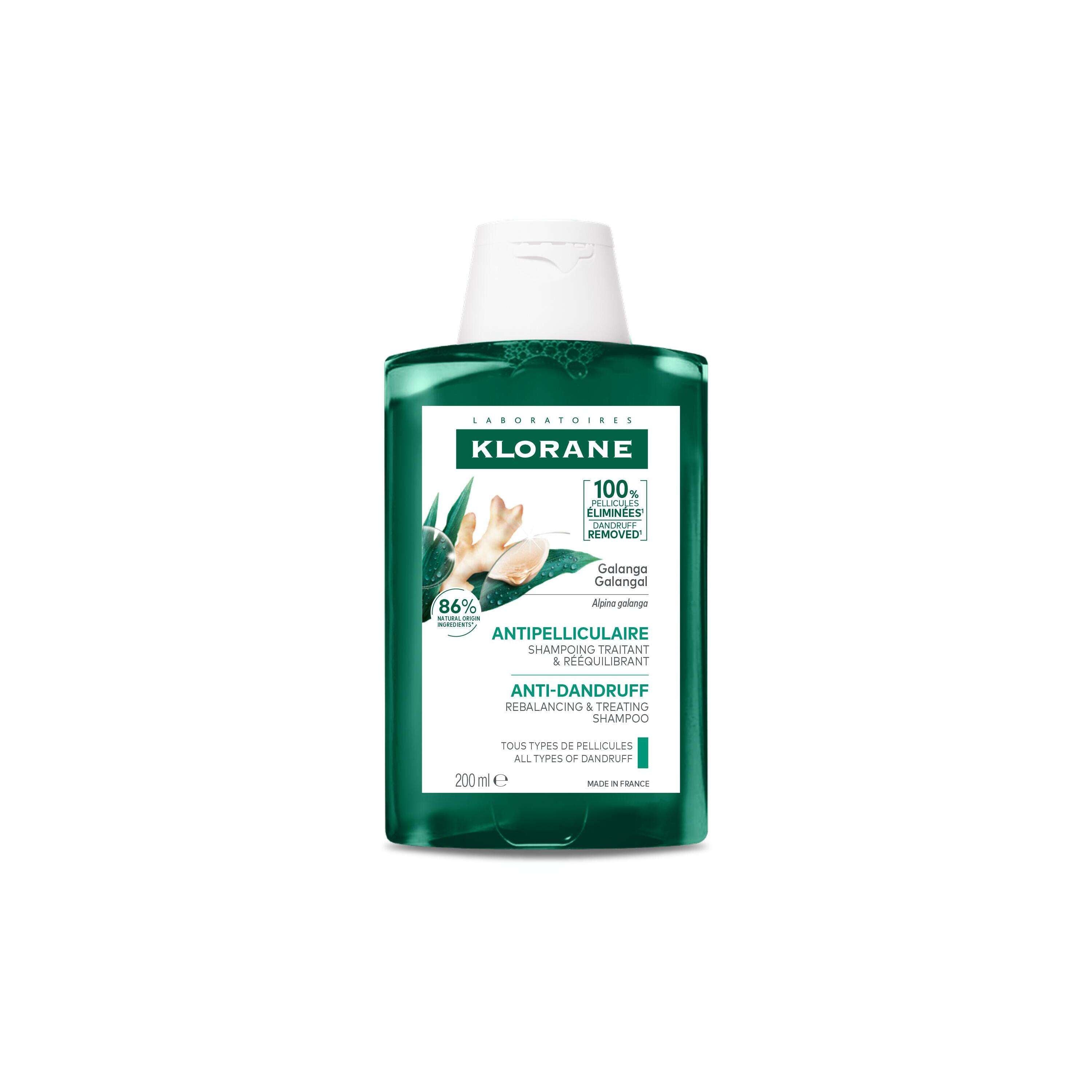 Klorane Capilar Galanga Champô Anticaspa 200ml