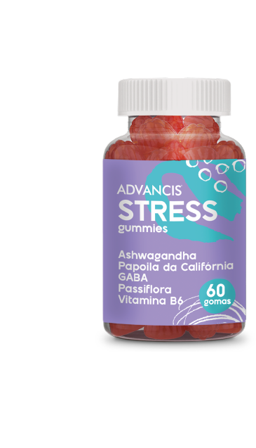 Advancis Stress Gummies Cereja (x60 gomas)