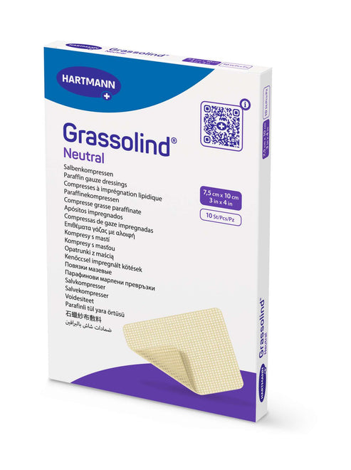 Grassolind Compressa Pomada - 7,5x10cm (x10 unidades)