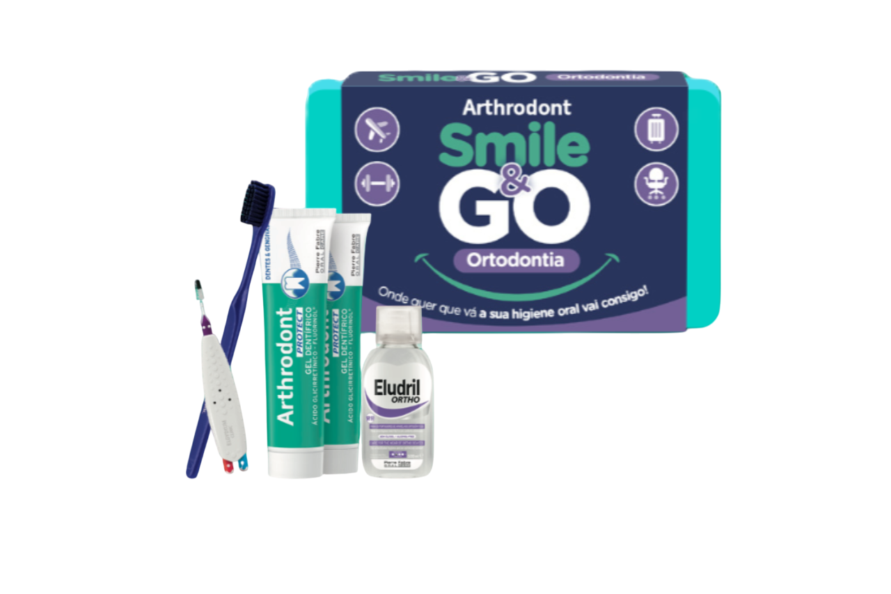 Arthrodont Smile & Go Kit de Viagem- Ortodontia