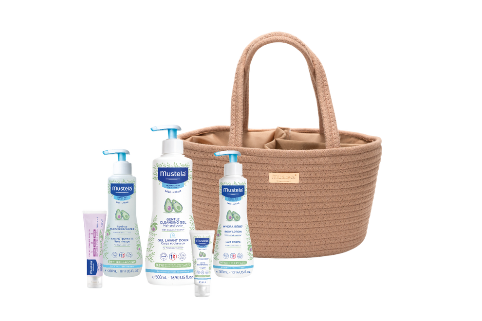 Mustela Kit Cesta Essenciais Bebé Mocca