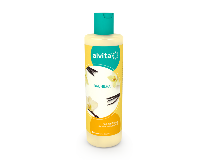 Alvita Gel de Banho Baunilha 300ml