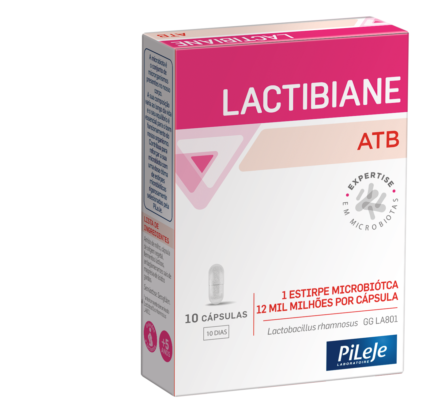 Pileje Lactibiane Atb 10 Cápsulas