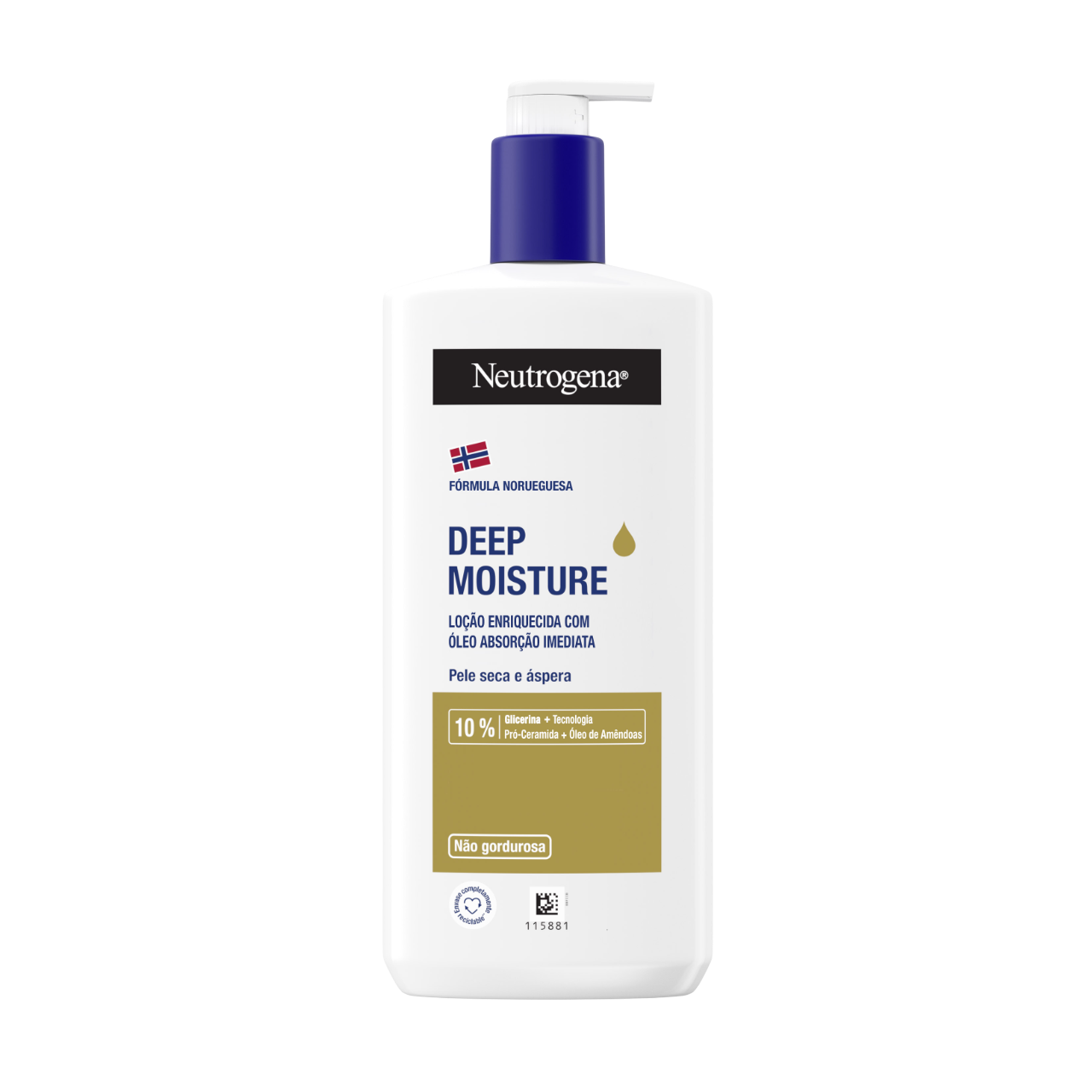 Neutrogena Corpo Óleo Loção Hidratante Profunda - 400ml