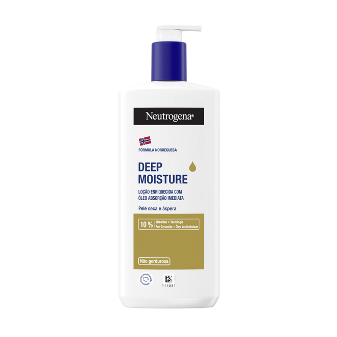 Neutrogena Corpo Óleo Loção Hidratante Profunda - 400ml