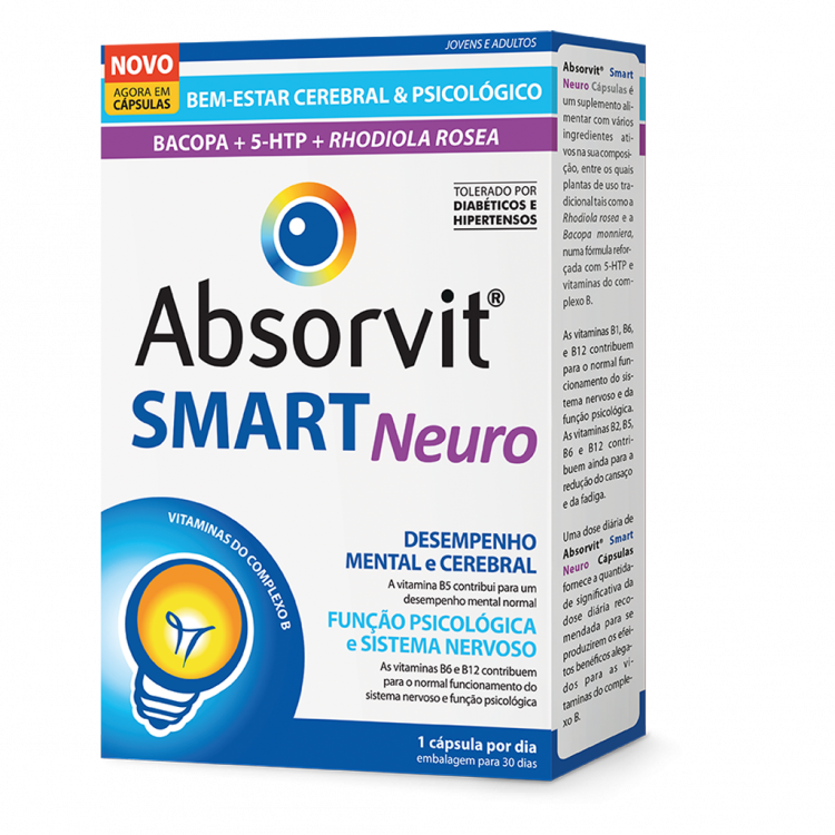 Absorvit Smart Neuro Cápsulas x30