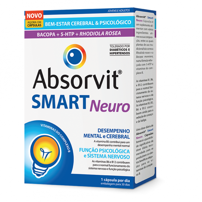 Absorvit Smart Neuro Cápsulas x30