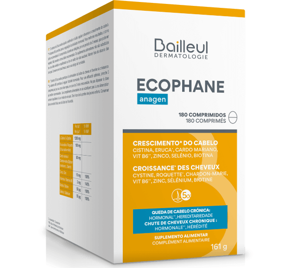 Ecophane Anagen Antiqueda - 180 Comprimidos