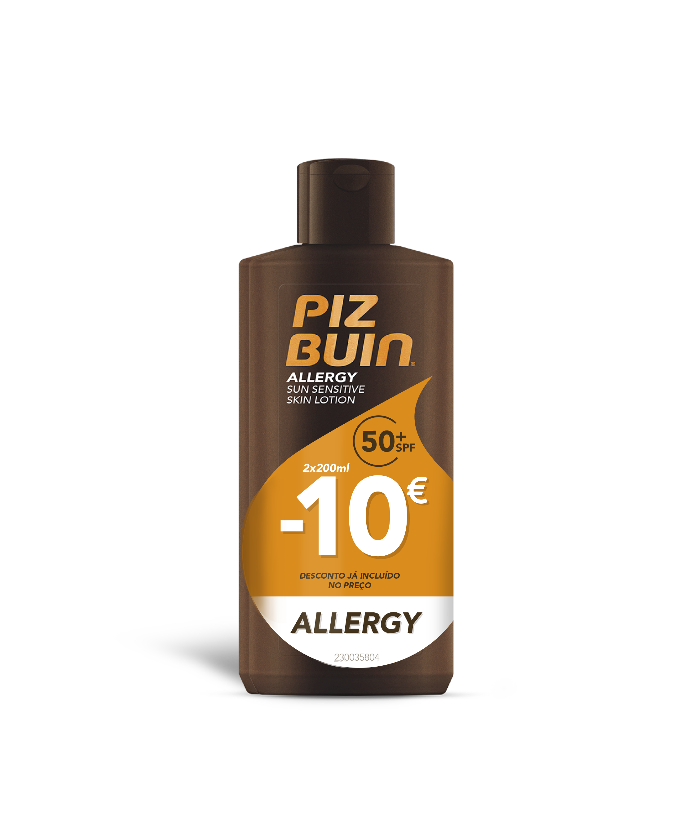 Piz Buin Allergy Loção SPF50+ 200ml x2