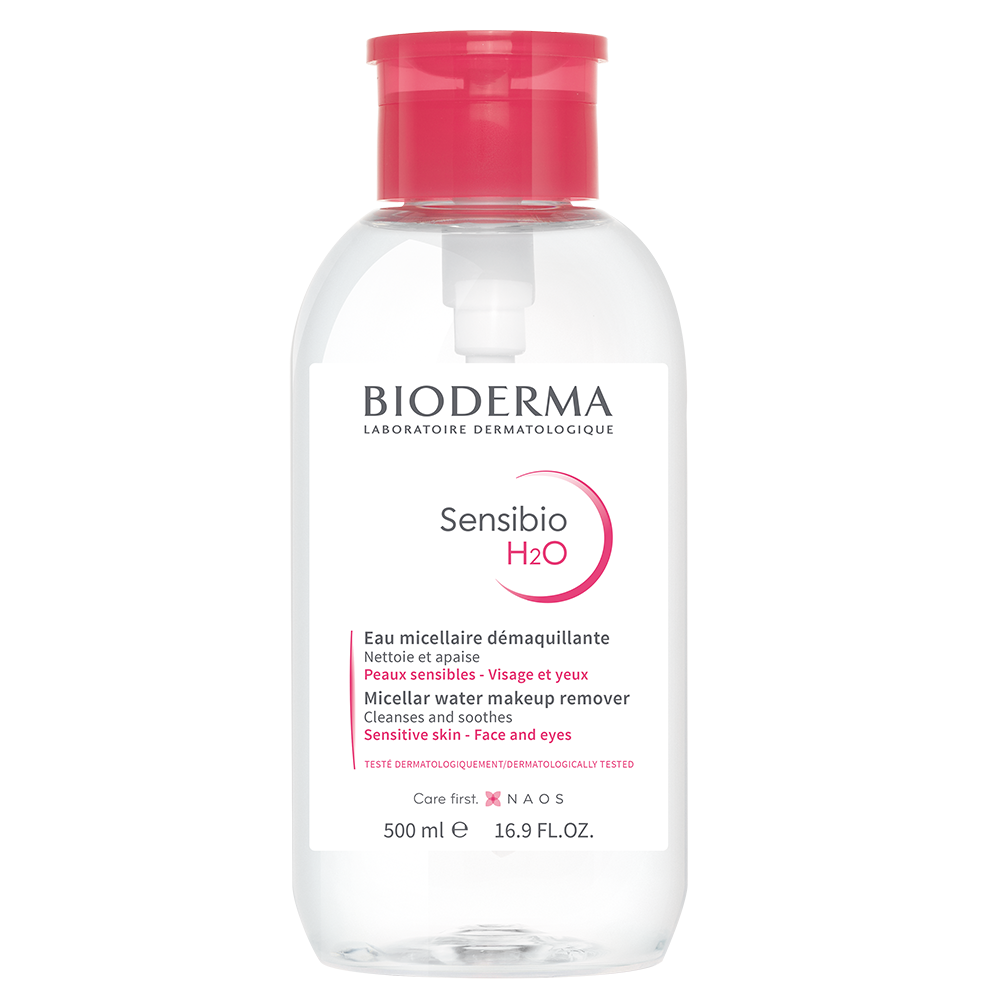 Bioderma Sensibio H2O Solução Micelar Pump Reverse 500ml