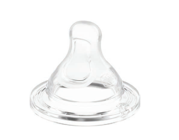 Chicco P5 Tetina Silicone Papa 6M+ 2 unidades