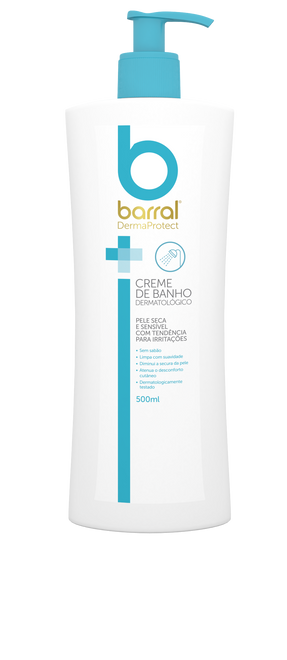 Barral DermaProtect Creme de Banho Dermatológico 500ml