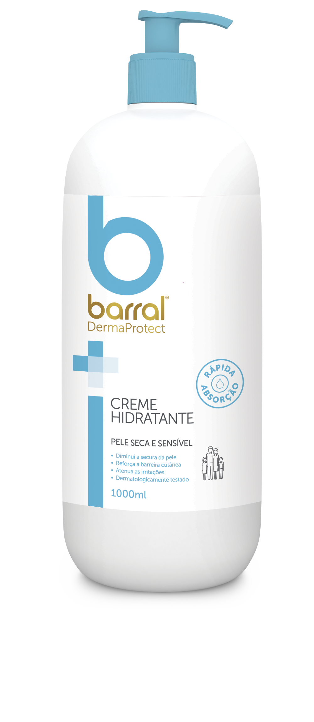 Barral Dermaprotetor Creme Hidratante - 1000ml