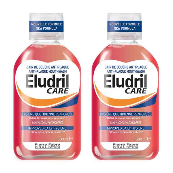 Eludril Care Colutório - 500ml (Pack Duplo) -70%