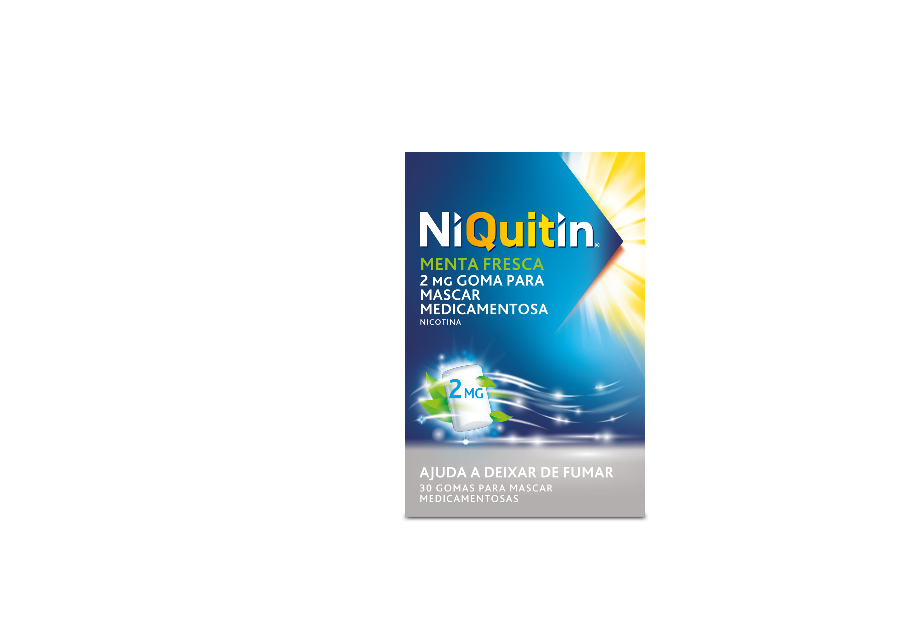 Niquitin Menta Fresca 2,0 Mg X30 Gomas Para Mascar