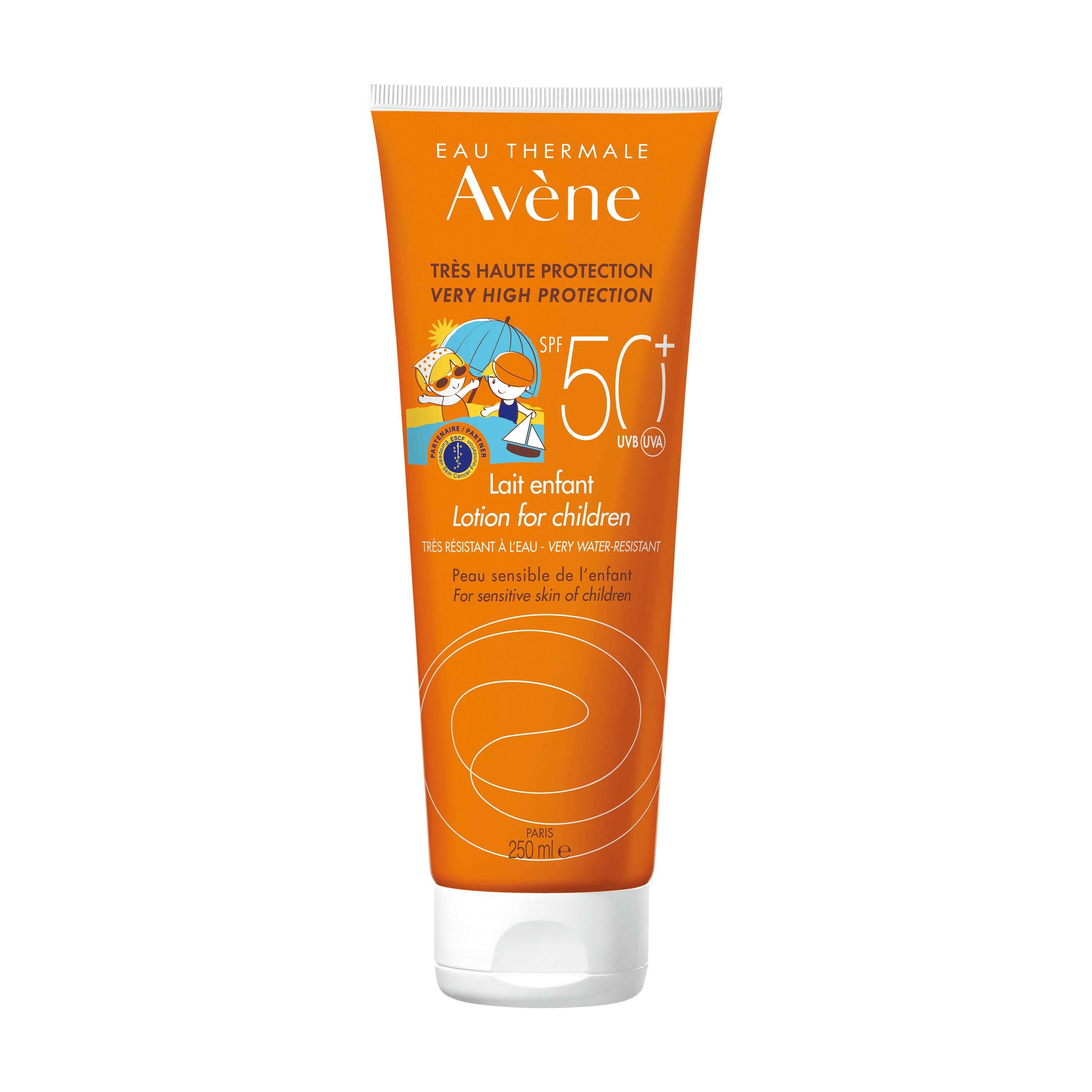 Avène Leite Criança Solar SPF 50+, proteção muito elevada 250 ml