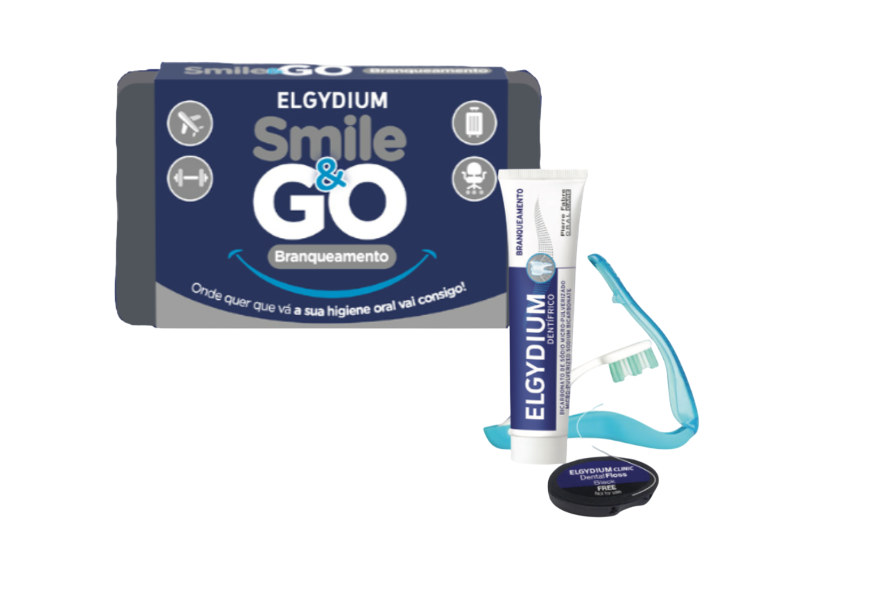 Elgydium Smile & Go Branqueamento- Kit de Viagem