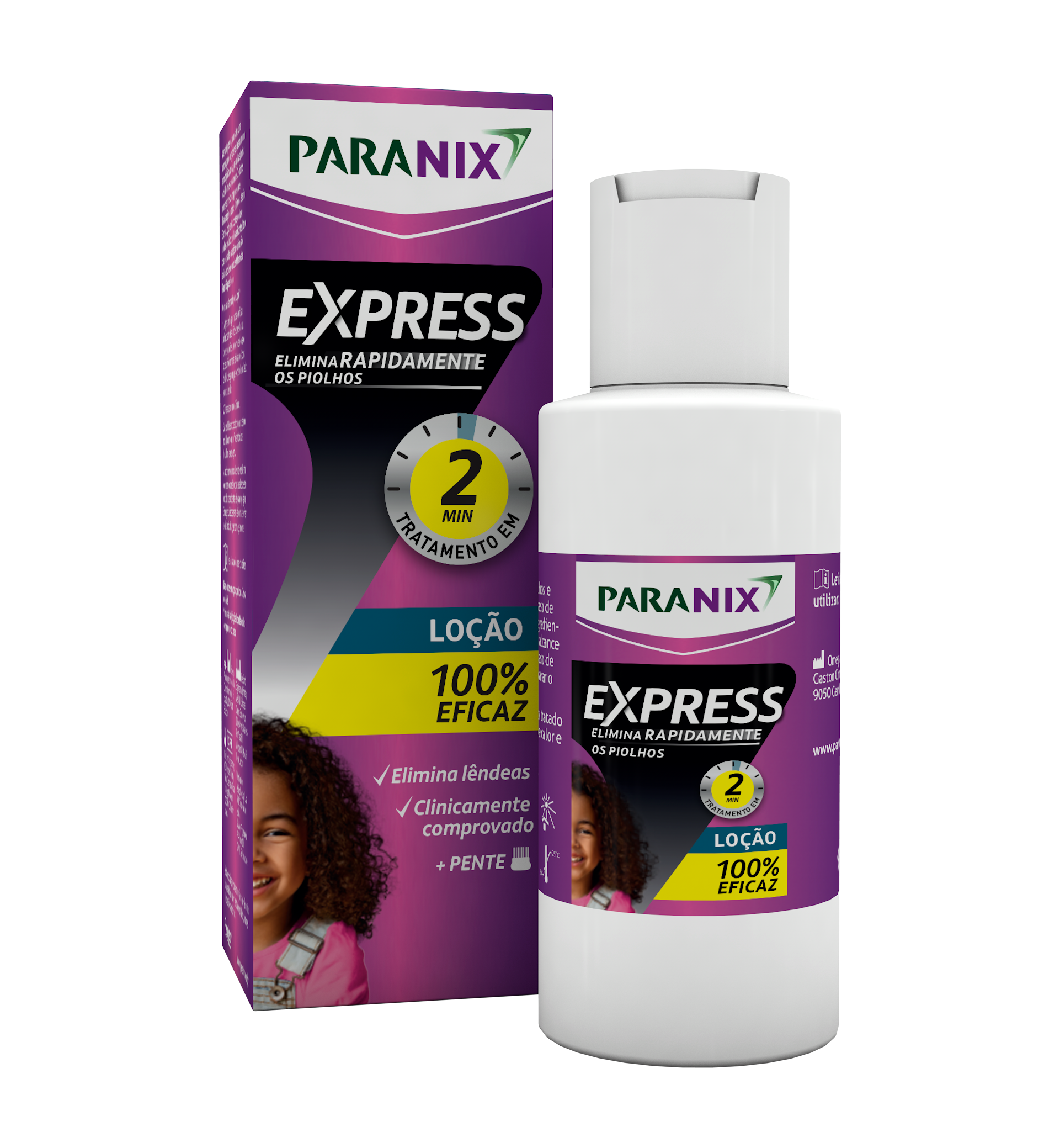 Paranix Express Loção Tratamento Piolhos 95ml