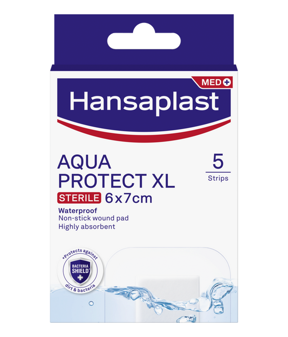 Hansaplast Aqua Protect XL 6x7cm x5