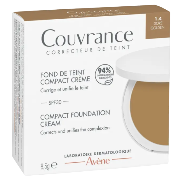 Avène Couvrance Creme Compacto_ Dourado - 8,5G