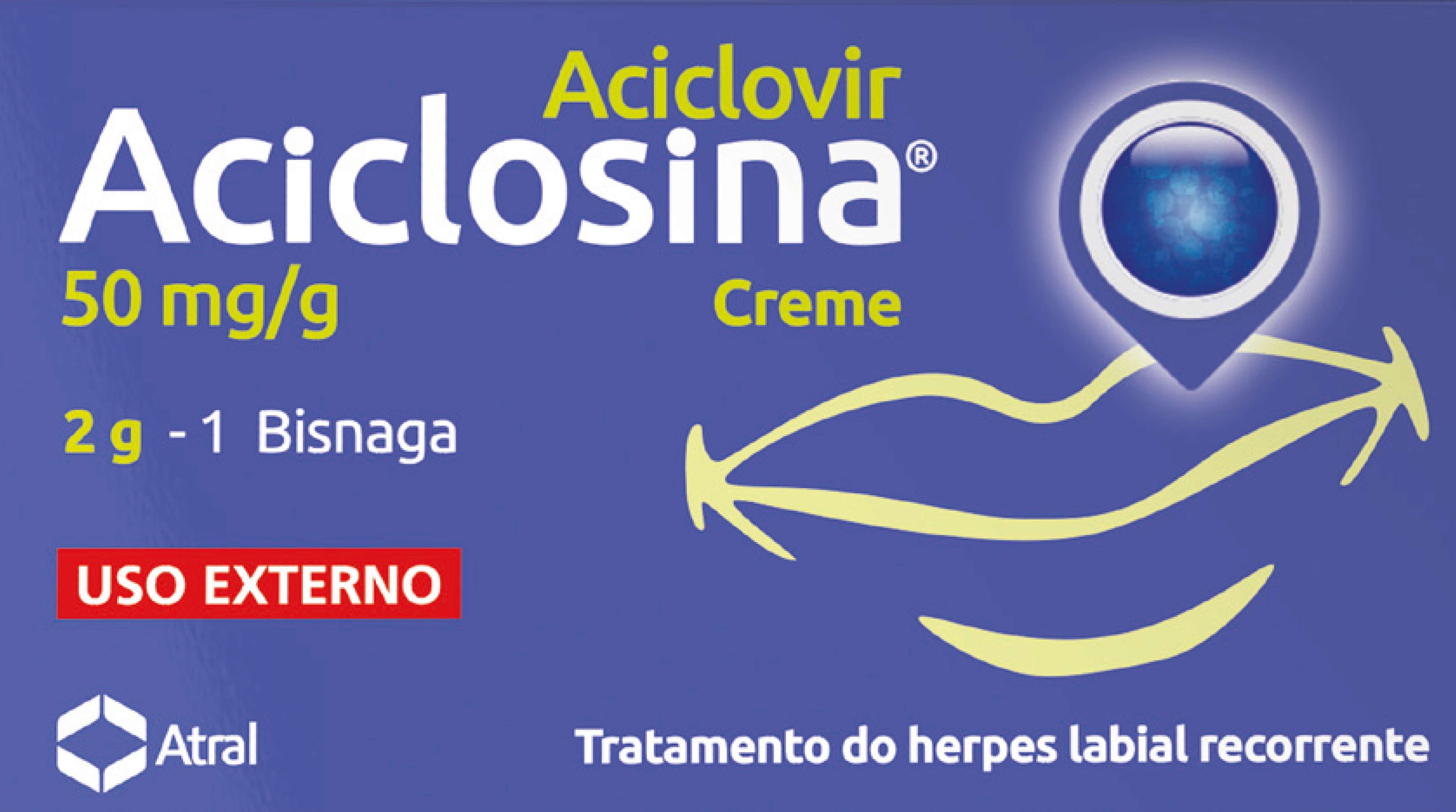 Aciclosina 50ml/g Creme 2g