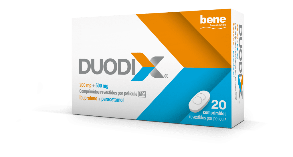 Duodix 200mg + 500mg (x20 comprimidos revestidos)