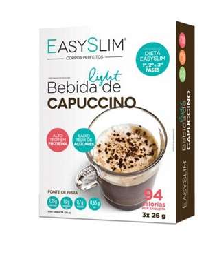 EASYSLIM SAQ  BEBIDA CAPPUCIN 26G X 3