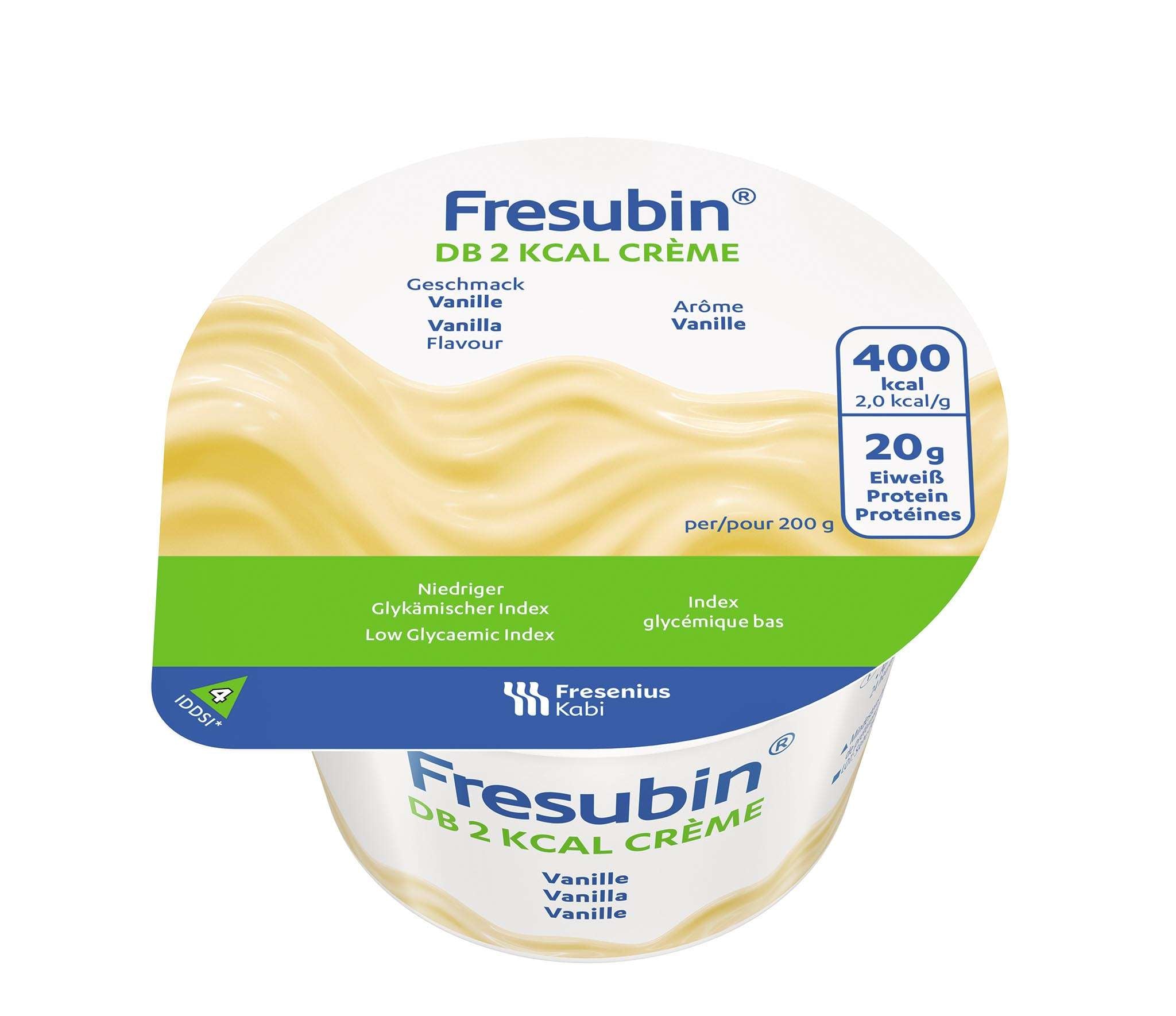 Fresubin DB 2KCAL Creme Baunilha 4X200ML