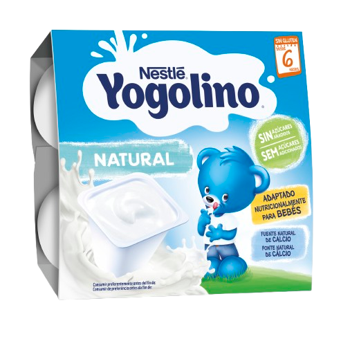 Nestlé Yogolino Natural 6M+ 100g x4