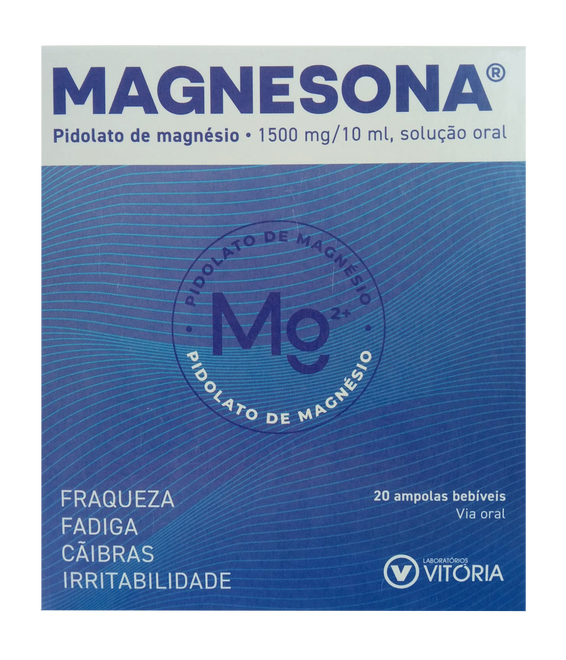 Magnesona 1500 mg/10 ml x 20 ampolas