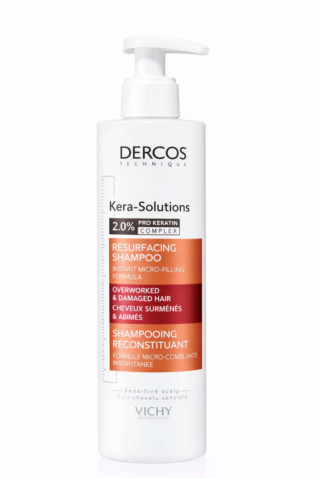 Dercos Kera Solution Champô Reconstituinte - 250ml