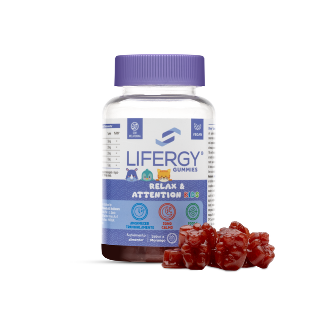 Lifergy Gummies Relax Attention Kids (x60 gomas)