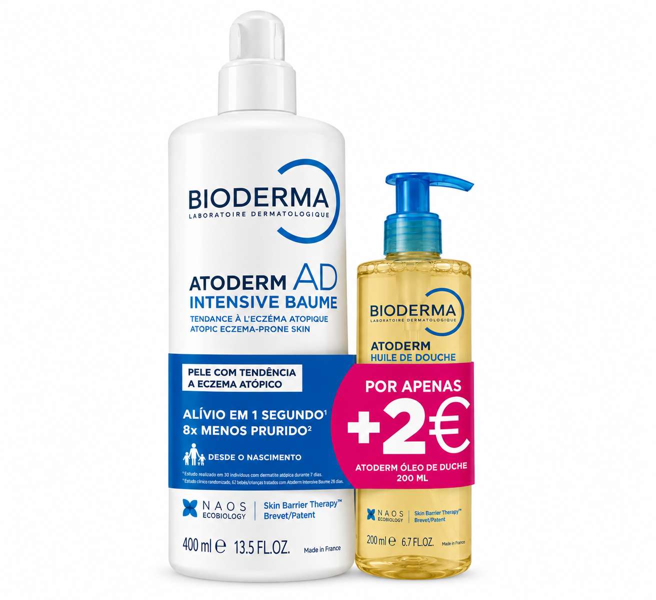 Bioderma Atoderm Intensive Baume 400 ml + Óleo de Duche por +2€