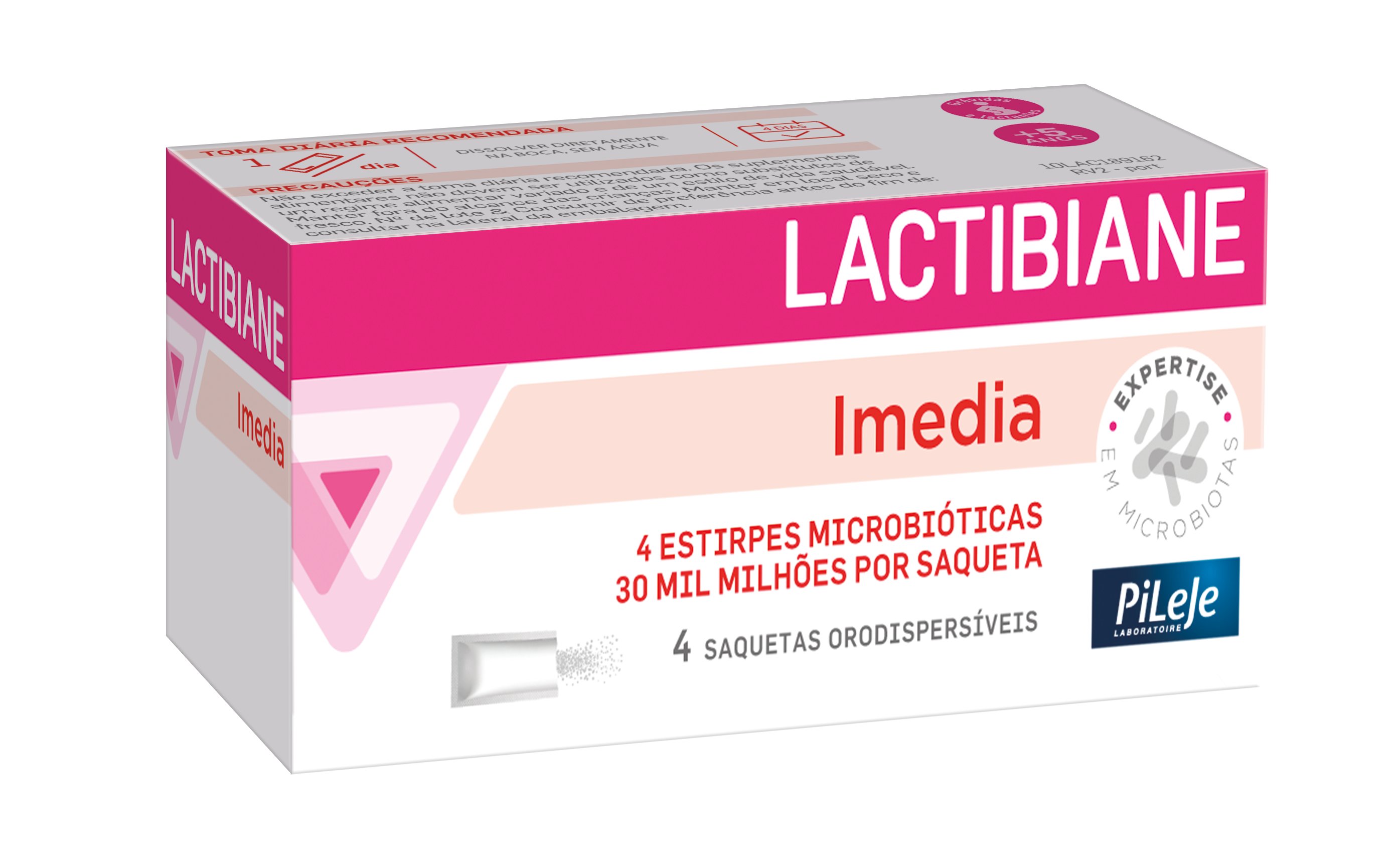 Pileje Lactibiane Imedia Pó Saquetas x4
