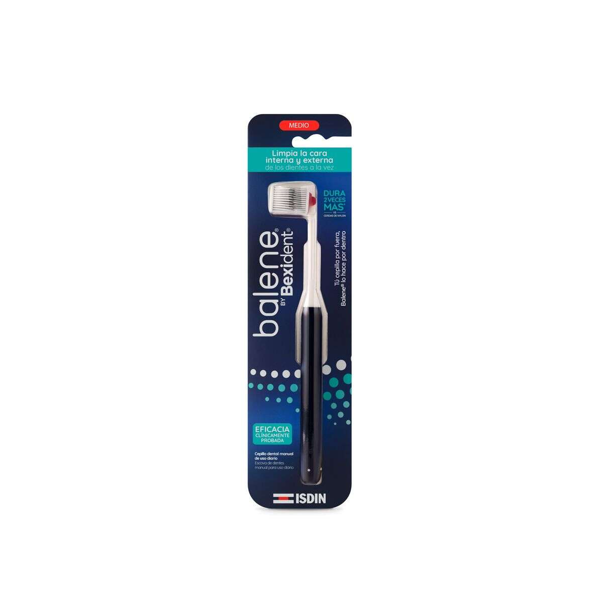 Isdin Bexident Balene Escova de Dentes Média Azul