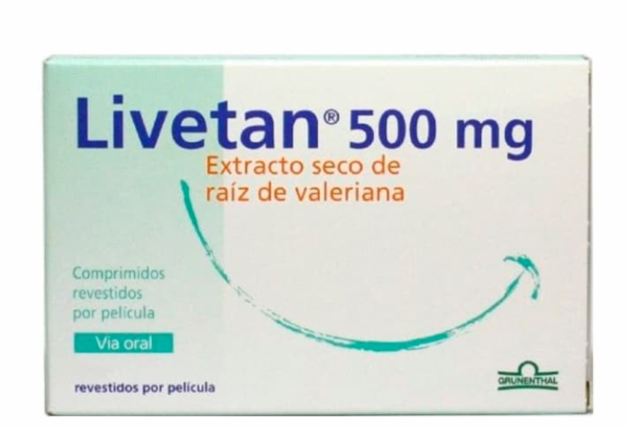 LIVETAN, 500 MG X 20 COMP REV VALERIANAE RADIX