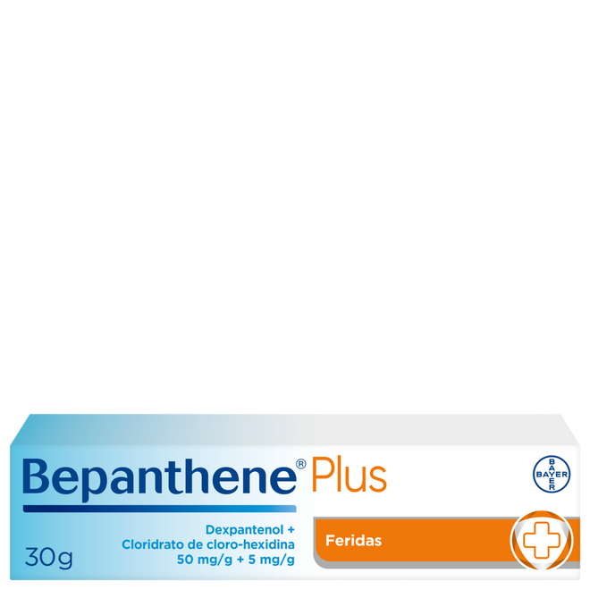 Bepanthene Plus Creme Feridas 5/50mg/g 30g