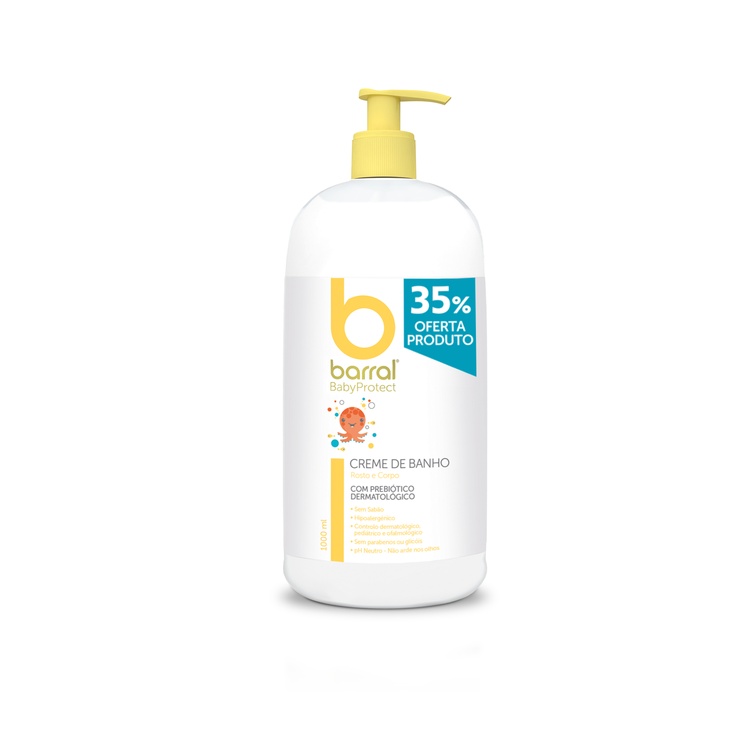 Barral BabyProtect Creme de Banho 1L