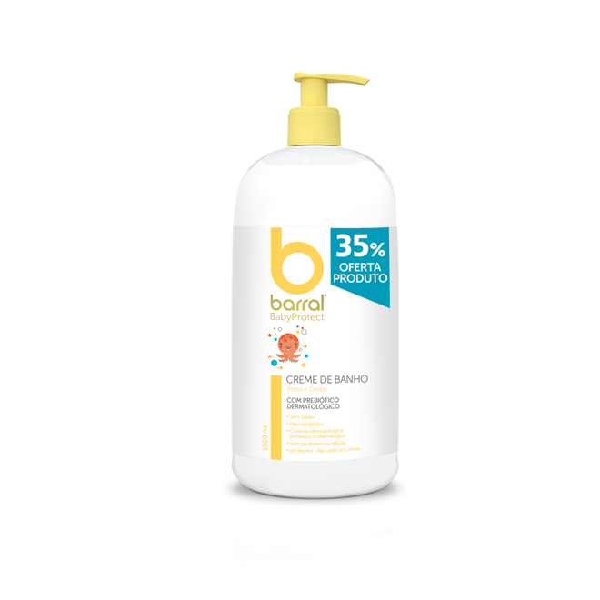 Barral BabyProtect Creme de Banho 1L